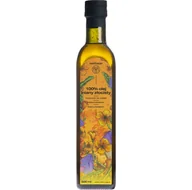 Zdrowa żywność - Wellbear Olej lniany złocisty zimnotłoczony - 500 ml - miniaturka - grafika 1