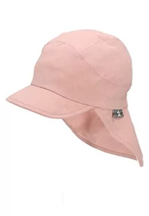 Sterntaler Dziewczęca czapka z daszkiem z ochroną karku Glace kapelusz przeciwsłoneczny, delikatny róż, 51 cm - Zabawy w naśladowanie dorosłych - miniaturka - grafika 1