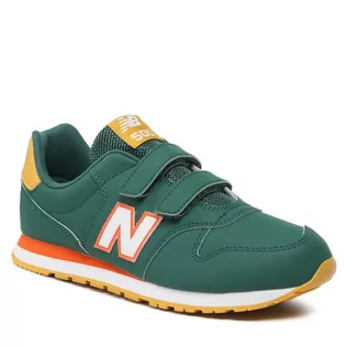 Sneakersy damskie - Sneakersy New Balance GV500GG1 Zielony - grafika 1