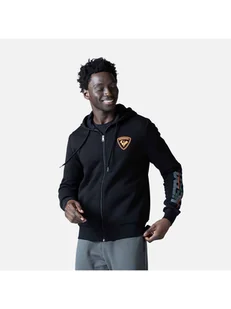 Bluza Rossignol Hero Fz Hoodie czarny XS - Bluzy męskie - miniaturka - grafika 1