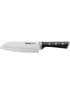 Tefal Nóż santoku "Ingenio Ice Force" w kolorze czarnym - dł. 18 cm - Noże kuchenne - miniaturka - grafika 2