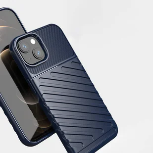 Thunder Case elastyczne pancerne etui pokrowiec iPhone 13 zielony - Etui i futerały do telefonów - miniaturka - grafika 9