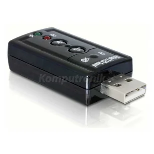 Delock KARTA MUZYCZNA USB 7.1 61645 - Adaptery i przejściówki - miniaturka - grafika 2