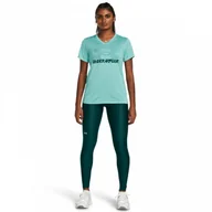 Spodnie sportowe damskie - Damskie legginsy treningowe Under Armour HG Armour HiRise Leg - zielone - UNDER ARMOUR - miniaturka - grafika 1