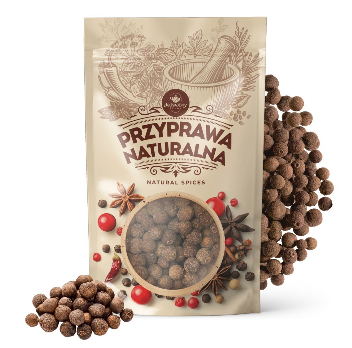 Ziele angielskie ZIARNO aromatyczne NATURALNE wysoka jakość przyprawa 100g