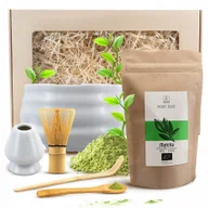 Herbata - Zestaw Prezentowy Akcesoria Do Parzenia Matchy Japońska Matcha Bio 100g - miniaturka - grafika 1