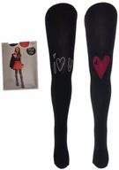 Rajstopy dziecięce - Asymetryczne rajstopy dziecięce Scorpio Love - miniaturka - grafika 1