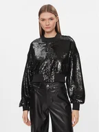 Bluzy damskie - ONLY Bluza 15305685 Czarny Regular Fit - miniaturka - grafika 1