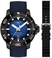Zegarki męskie - Zegarek Tissot T120.607.37.041.00+T852.047.179 SEASTAR 2000 PROFESSIONAL POWERMATIC 80 - miniaturka - grafika 1