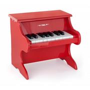 Instrumenty muzyczne dla dzieci - Moje pierwsze pianinko Viga czerwone - miniaturka - grafika 1