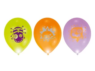 Amscan Balony LED Halloween 27,5cm/11'' 4 szt 9901055 - Halloween - miniaturka - grafika 1