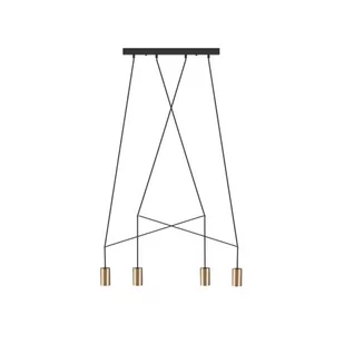 Nowodvorski Lampa Wisząca IMBRIA SOLID BRASS IV7957 Mosiądz - Lampy sufitowe - miniaturka - grafika 1