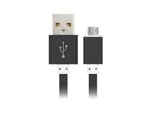 Kabel Leather Usb Typ-C Czarny - Kable USB - miniaturka - grafika 1