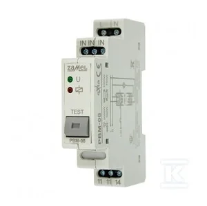 Przekaźnik bistabilny z przyciskiem PBM-08 - Sterowniki i przekaźniki - miniaturka - grafika 1