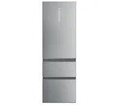 Lodówki - Haier Seria 5 HTW5618ENMG Pełny No Frost 185cm Komora świeżości Zdalne sterowanie Inox - miniaturka - grafika 1