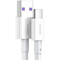 Kable USB - Baseus Kabel USB do USB-C Superior Series, 66W, 1m (biały) - miniaturka - grafika 1