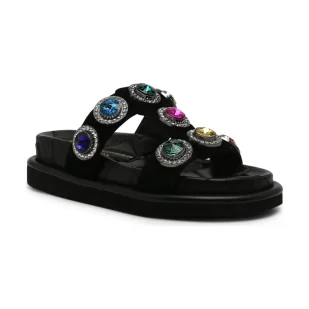 Kurt Geiger Klapki ORSON | z dodatkiem skóry - Klapki i japonki damskie - miniaturka - grafika 1