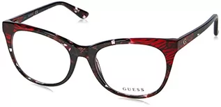 Okulary przeciwsłoneczne - Guess Damskie okulary przeciwsłoneczne, czerwony / inne - grafika 1