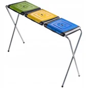 Worki na śmieci - Stojak do segregacji śmieci Amal, potrójny - miniaturka - grafika 1