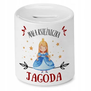 Skarbonka 330 ml Dla Jagody Córki Dziecka Prezent z Nadrukiem ze Zdjęciem - Skarbonki - miniaturka - grafika 1