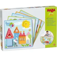 Sortery dla dzieci - Haba HABA 302949  odwzorowanie zwierzęce Abenteuer | z motywem z 5 kart do gier i 15 holzbausteinen sortowania w różnych kształtów i kolorów | zabawka do gry z drewna oraz kartonu dzieci w wieku powyżej 18 - miniaturka - grafika 1