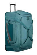 Torby podróżne - American Tourister City Racer - Torba podróżna z kółkami 77 cm, 129 L - Dużo miejsca do przechowywania i oddzielny schowek na buty - Wodoodporny, wiele uchwytów, wytrzymały - Niebieski (Benzyna) - miniaturka - grafika 1