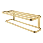 Półki łazienkowe - GROHE 41066GN0 Selection Półka z wieszakiem na ręczniki - miniaturka - grafika 1