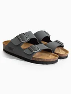 Klapki i japonki damskie - Sunbay Klapki "Balmain" w kolorze szarym - miniaturka - grafika 1