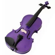 Instrumenty smyczkowe - EVer Play BG636WD Prima solist fiolet skrzypce 1/4 - miniaturka - grafika 1