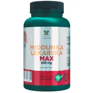 Suplementy naturalne - Lanco Nutritions Miodunka Lekarska Max 600 mg, 60 kapsułek - miniaturka - grafika 1