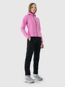 Buty trekkingowe damskie - 4F Wysokie buty trekkingowe SPEED HIKER z membraną damskie - szare 41 - miniaturka - grafika 1