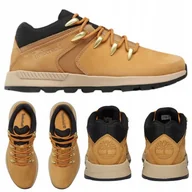 Buty trekkingowe męskie - Buty Trekkingowe MĘSKIE BRĄZOWE TIMBERLAND Sprint Trekker r. 46 - miniaturka - grafika 1