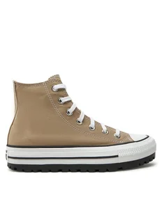 Converse Trampki Chuck Taylor All Star City Trek Hi A10189C Beżowy - Trampki męskie - miniaturka - grafika 1