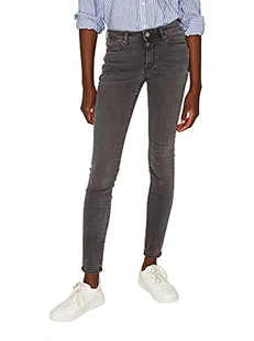 edc by ESPRIT Jeansy damskie Slim Low Rise, 922 / szary średni., 27W x 34L - Spodnie damskie - miniaturka - grafika 1