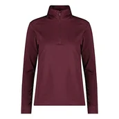 Koszulki i topy damskie - CMP Damska koszulka Softech, Burgundy, 48 - miniaturka - grafika 1