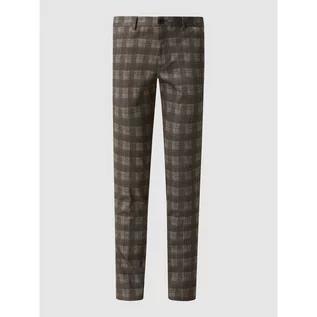 Spodnie męskie - Spodnie o kroju slim fit z dodatkiem wiskozy model Marco - jack & jones - grafika 1