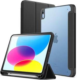 Etui z klapką Supero do iPad 10.9 2022/11 A16 2025, czarne + miejsce na rysik - Etui do tabletów - miniaturka - grafika 1