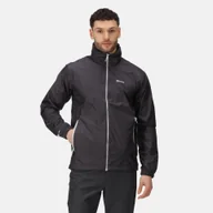 Kurtki męskie - Regatta Męska Kurtka Przeciwdeszczowa Lyle IV Ciemnoszary, Rozmiar: 4XL - miniaturka - grafika 1