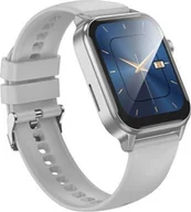 Smartwatch - Hoco z funkcją rozmowy Y26 srebrny - miniaturka - grafika 1