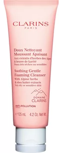 Clarins Clarins Soothing Gentle krem oczyszczający 125 ml - Kremy oczyszczające - miniaturka - grafika 1