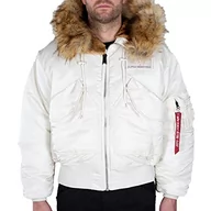 Kurtki męskie - ALPHA INDUSTRIES Kurtka męska, Jet Stream White, XXL - miniaturka - grafika 1