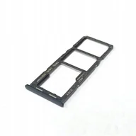 Części serwisowe do telefonów - SZUFLADKA KARTY SIM SAMSUNG SM-A135F A13 SIM TRAY CZARNA - miniaturka - grafika 1