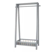 Wyposażenie pokoiku dziecięcego - JaBaDaBaDo Duży wieszak na ubrania srebrny trendysmyk.pl-2831-0 - miniaturka - grafika 1