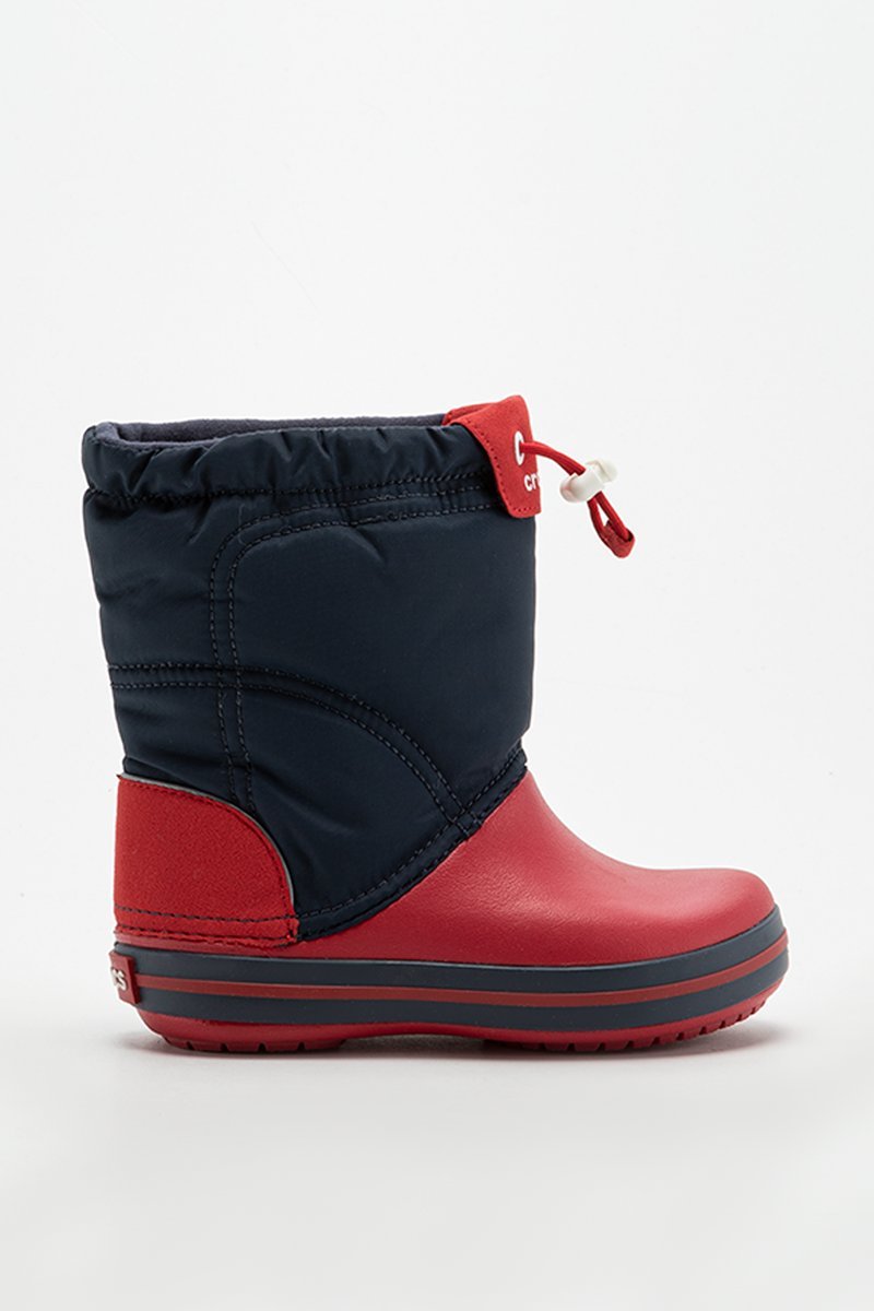 ŚNIEGOWCE DZIECIĘCE CROCS Crocband Lodgepoint Boot Navy/Red 27-28