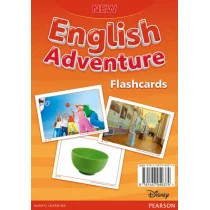 Pearson New English Adventure PL 3 Flashcards - Pozostałe języki obce - miniaturka - grafika 1