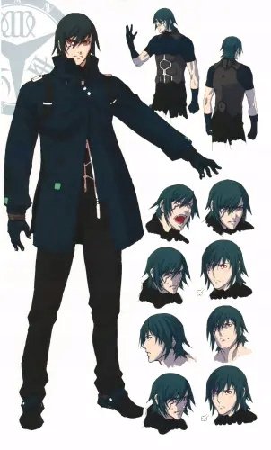 Plakat Anime Manga Blassreiter BSR_007 A3 (custom)