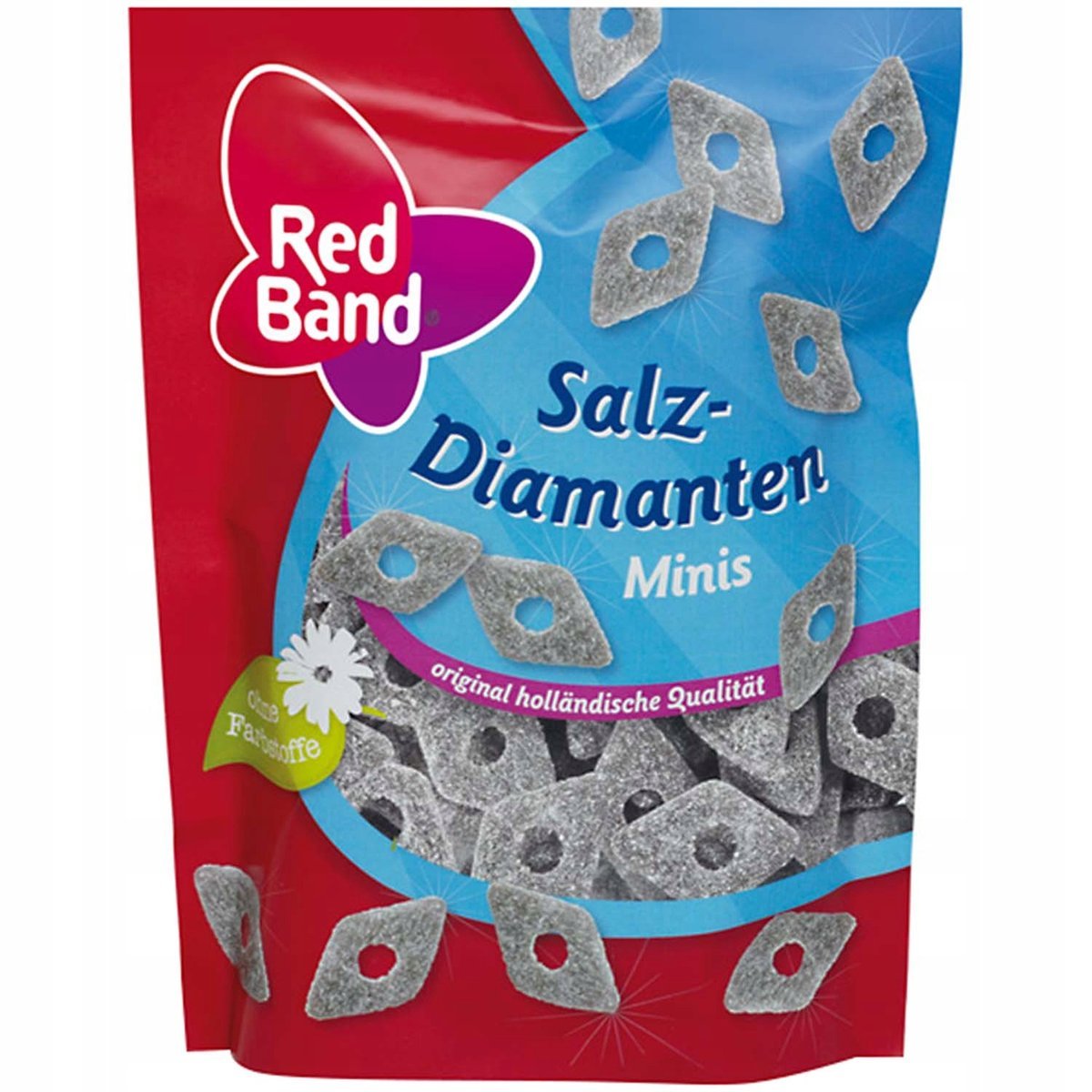 Żelki Red Band Salz-Diamanten Mini 200 g z Niemiec