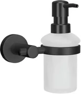 Mydelniczki i dozowniki mydła - Kleine Wolke Dozownik do mydła Apollo Nero Milky - miniaturka - grafika 1