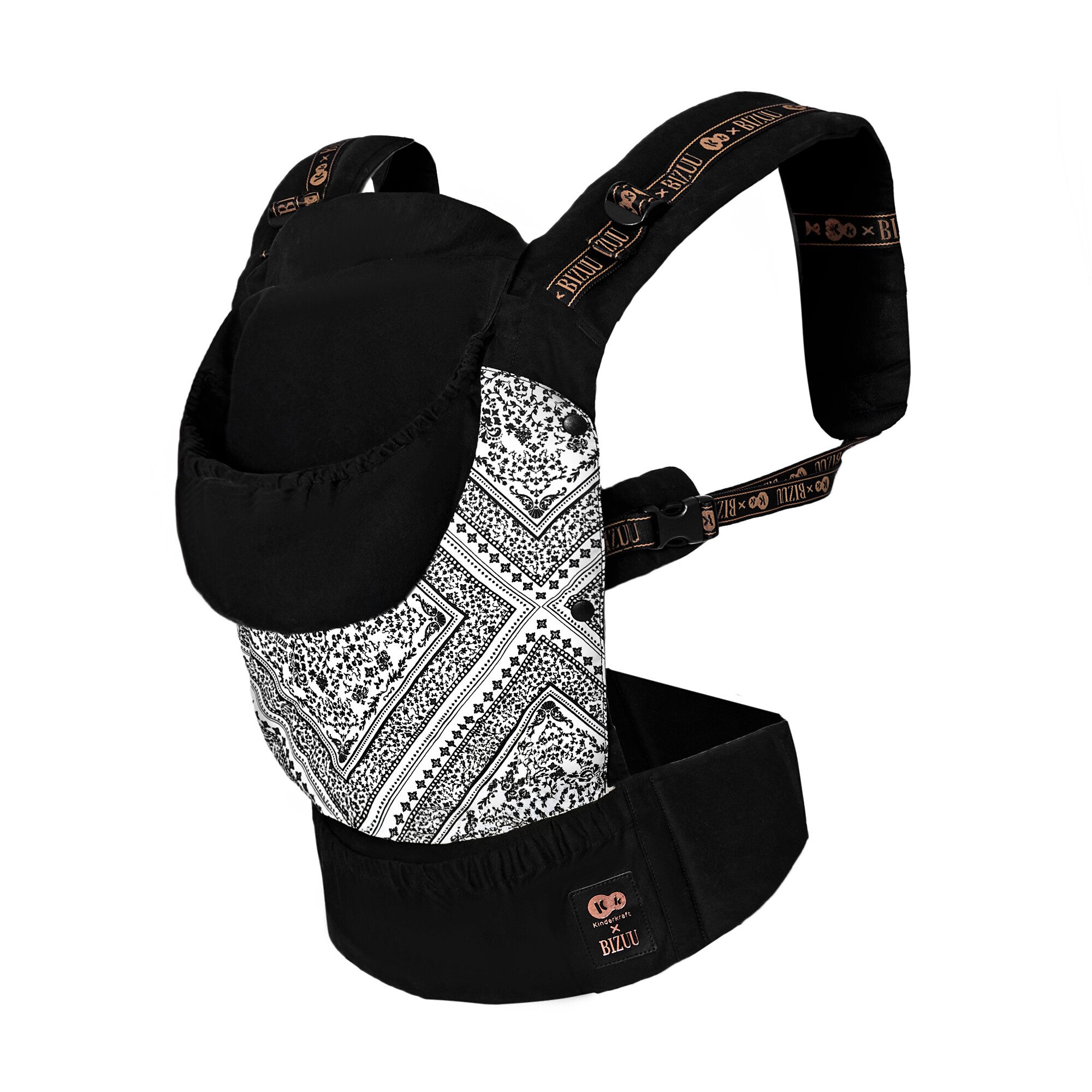 Nosidełko Kinderkraft Huggy Lunar Black BIZUU