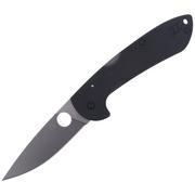 Noże - Nóż składany Spyderco Siren G-10 Black Plain (C247GP) - miniaturka - grafika 1